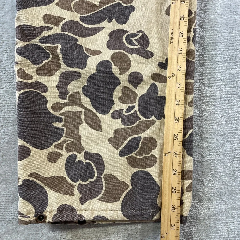 Vintage Walls Blizzard Pruf Pants Mens 38 Insulated Duck Camo Thinsulate USA